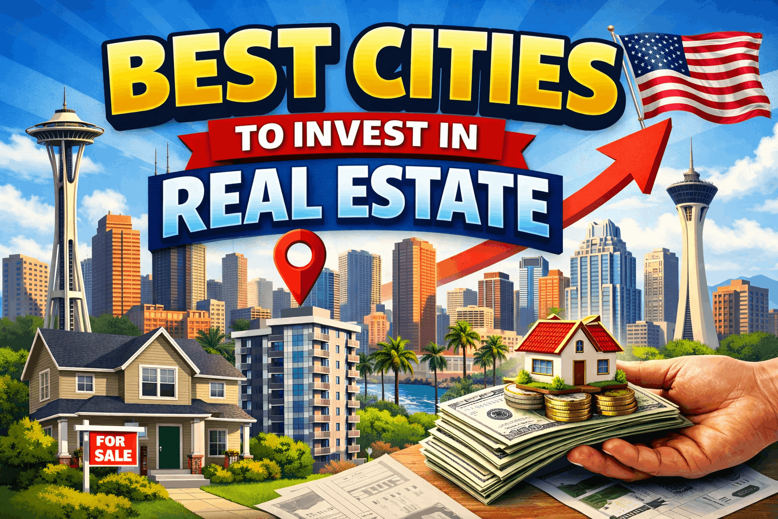 Best cities to invest in real estate in the USA