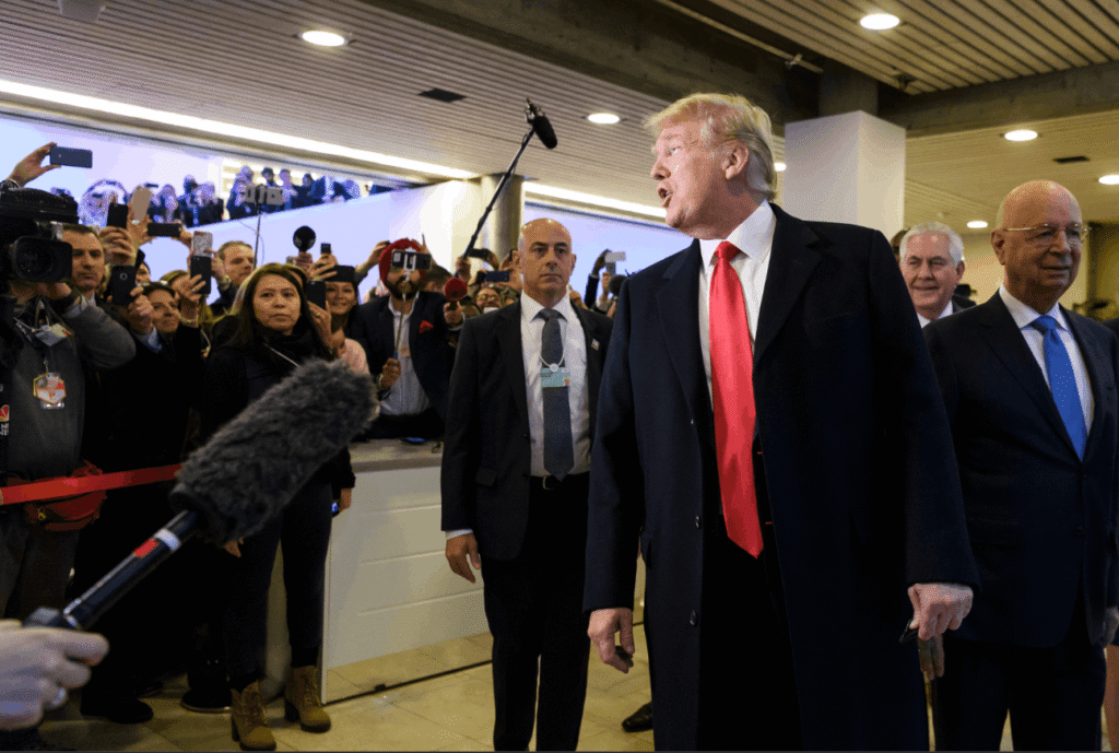 Indian CEOs meet Donald Trump at Davos