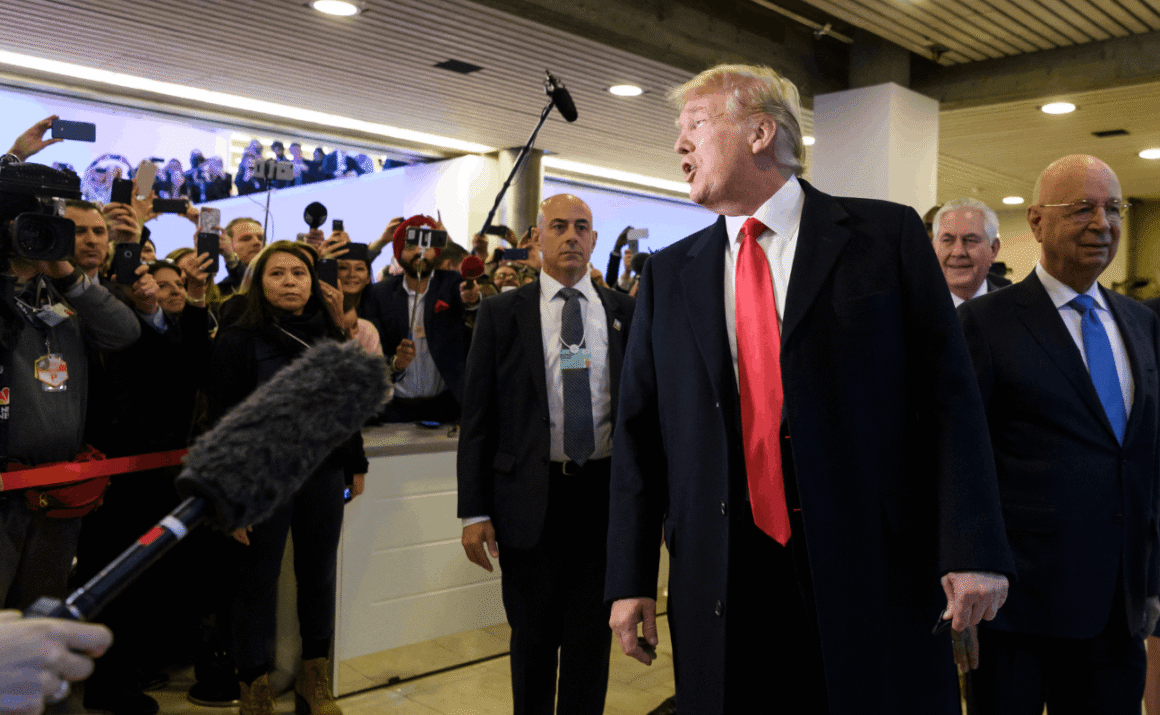 Indian CEOs meet Donald Trump at Davos