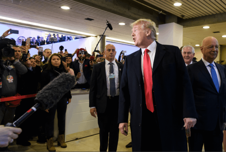 Indian CEOs meet Donald Trump at Davos