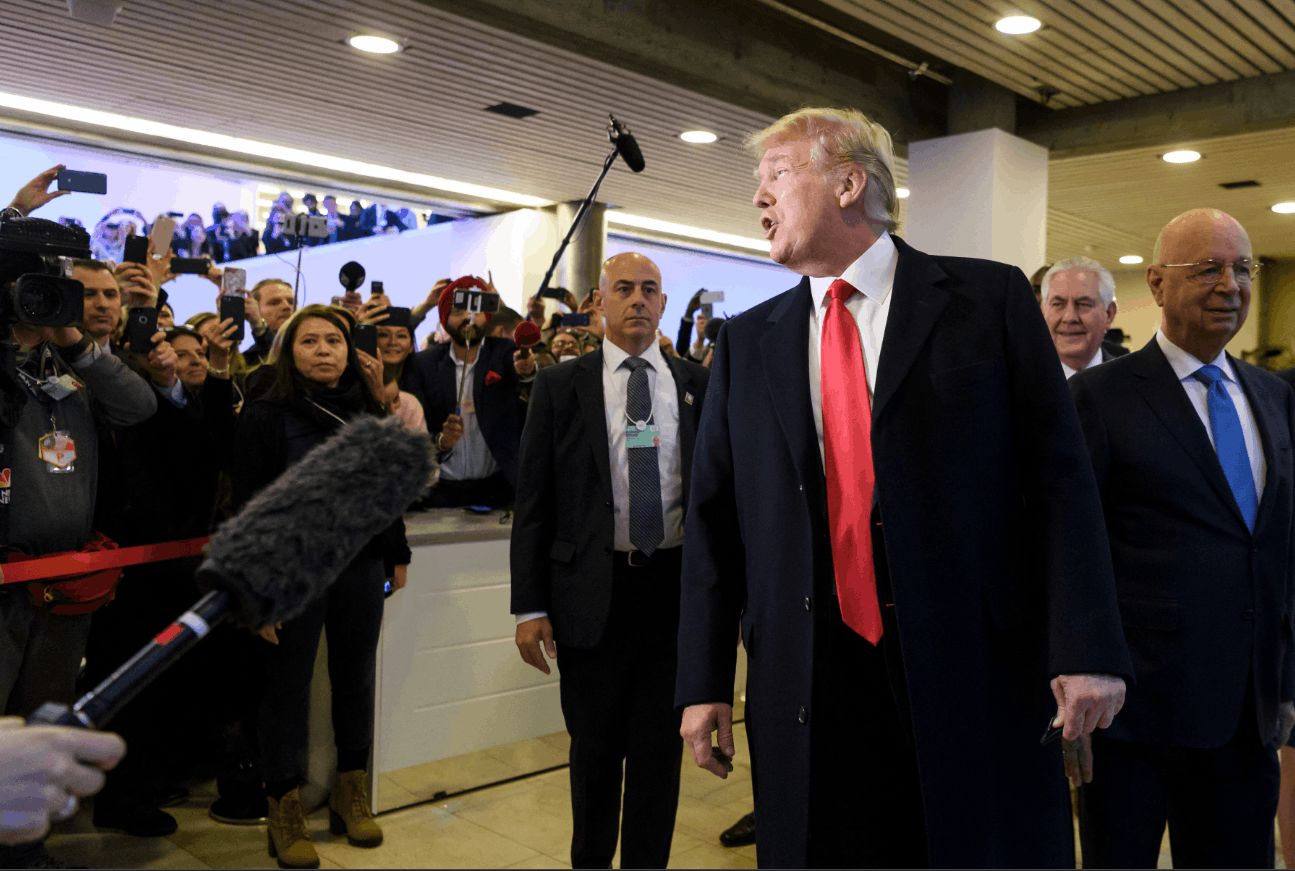 Indian CEOs meet Donald Trump at Davos