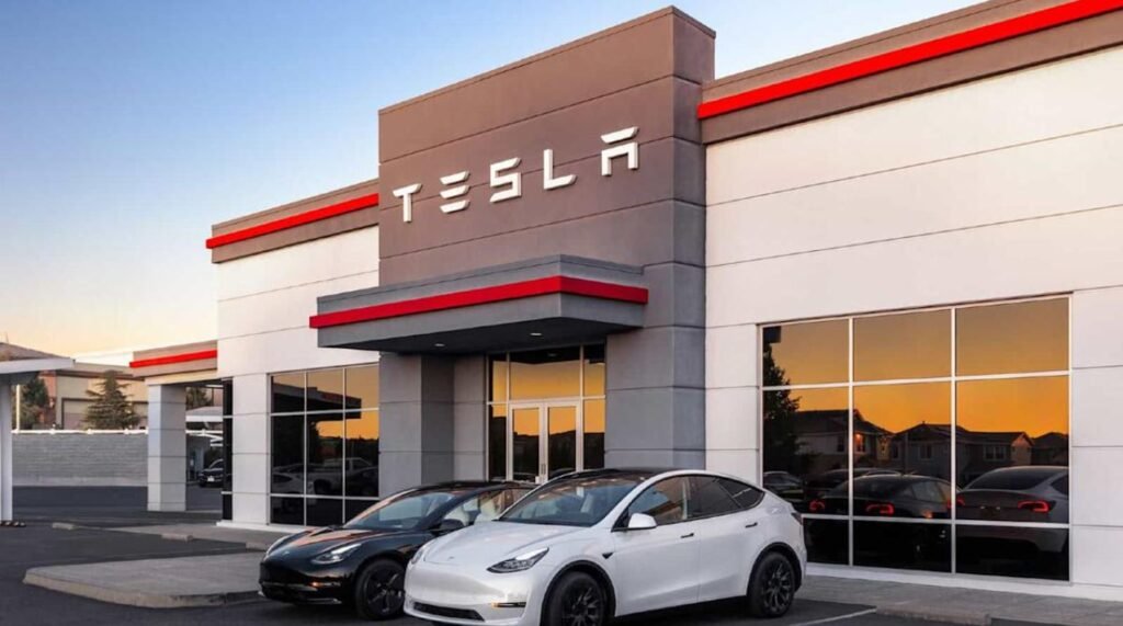 Tesla shares slip as SpaceX merger math doesn’t add up