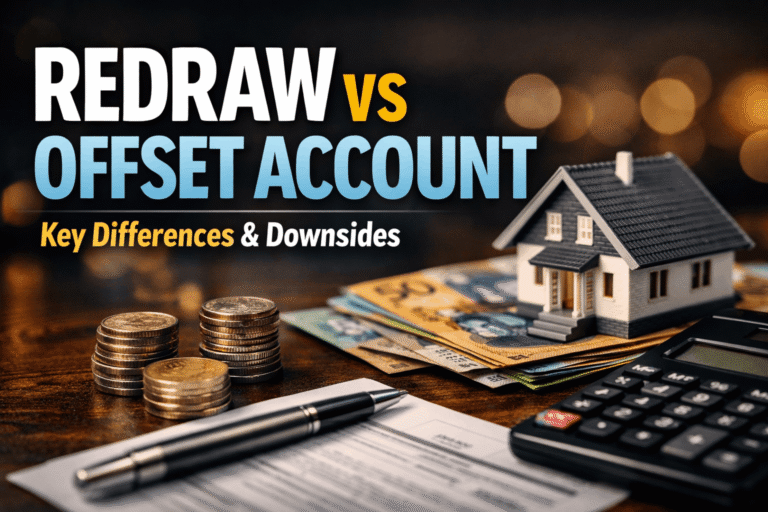 Difference between redraw and offset account