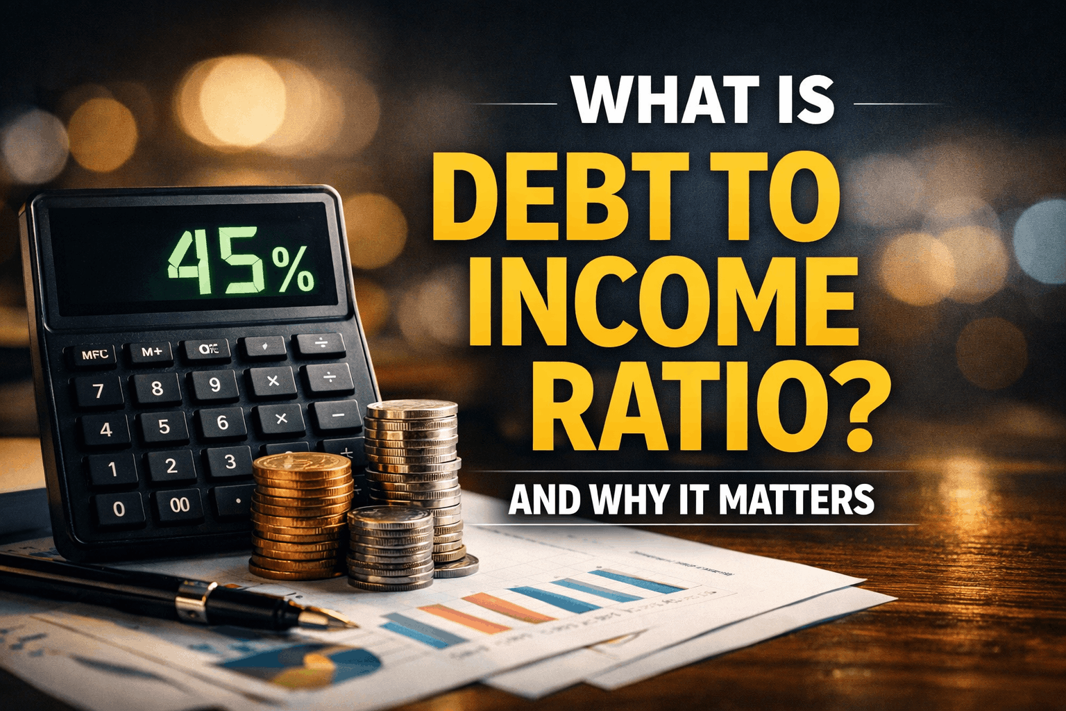 debt to income ratio