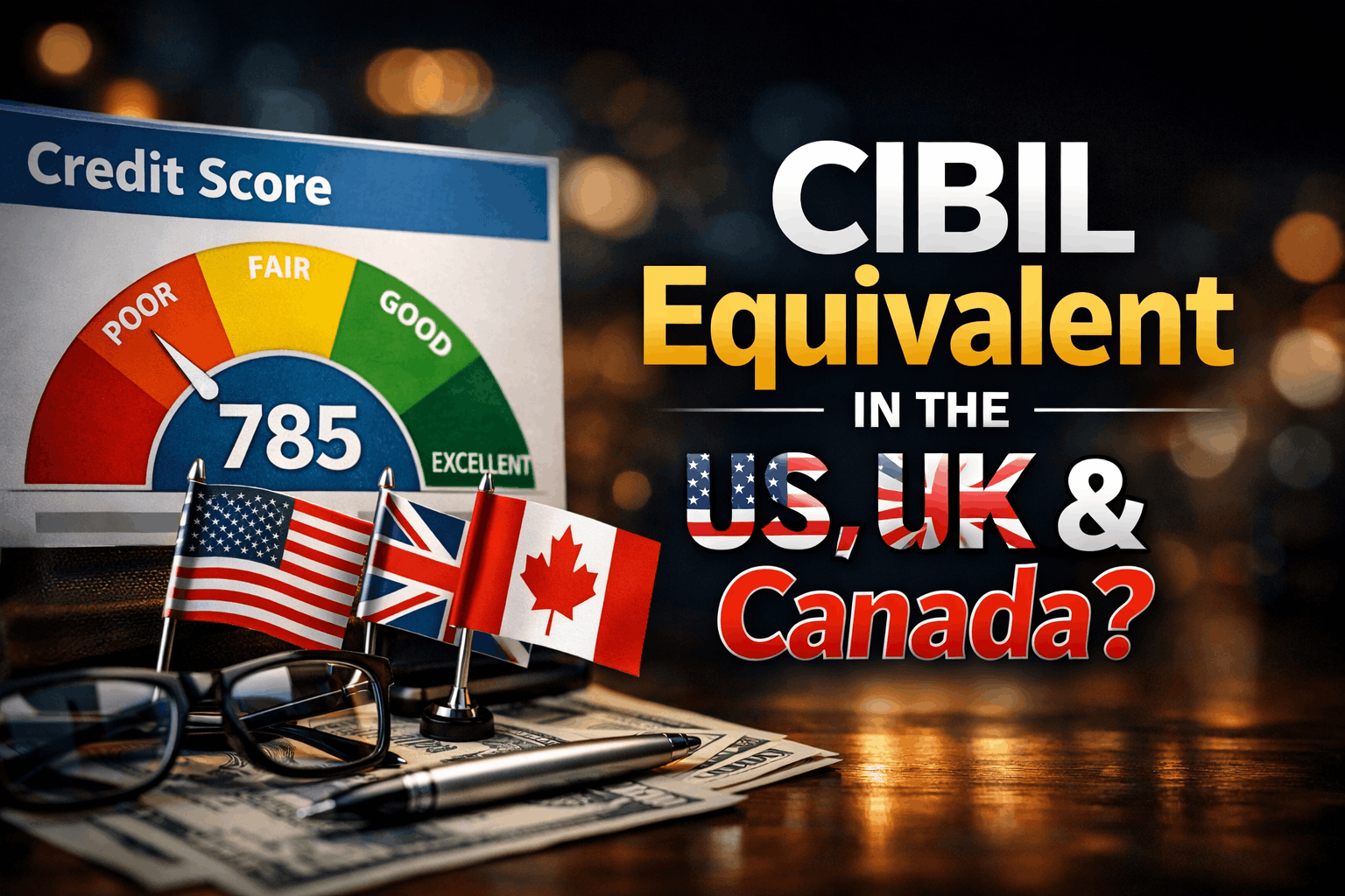 CIBIL equivalent in US UK Canada