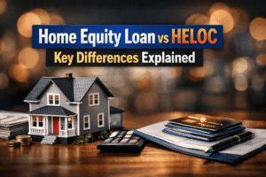 Difference between home equity loan and HELOC