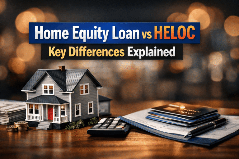 Difference between home equity loan and HELOC