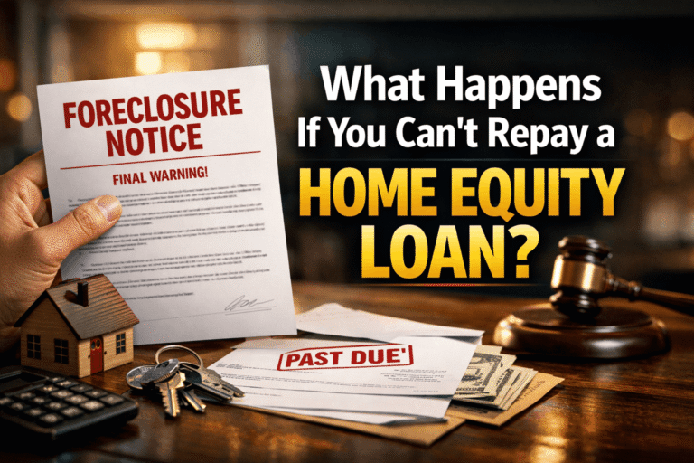What Happens If You Can’t Repay a Home Equity Loan