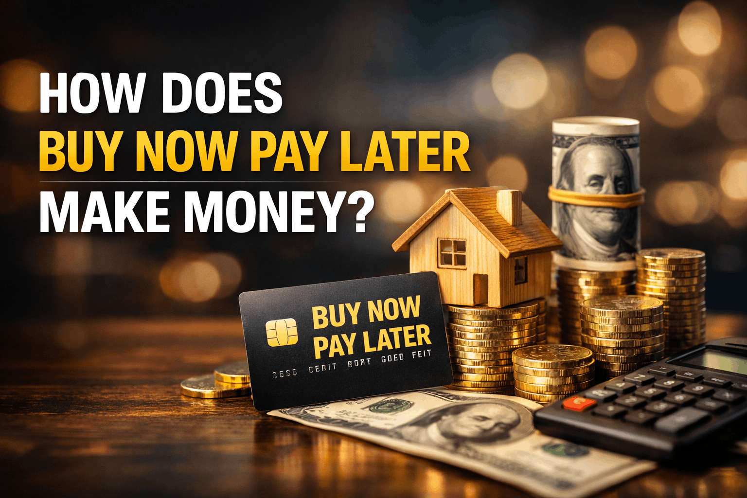 How does buy now pay later make money